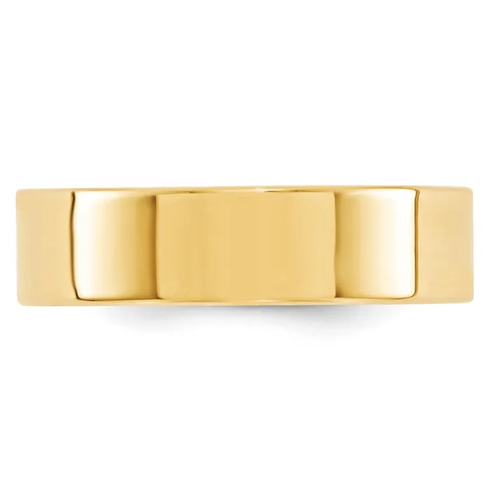 Solid 10K Yellow Gold 6mm Standard Flat Comfort Fit MensWomens Wedding Band Ring Size 11 Goldia Rings Solid 10K Yellow Gold 6mm Standard Flat Comfort Fit MensWomens Wedding Band Ring Size 11 Goldia Rings