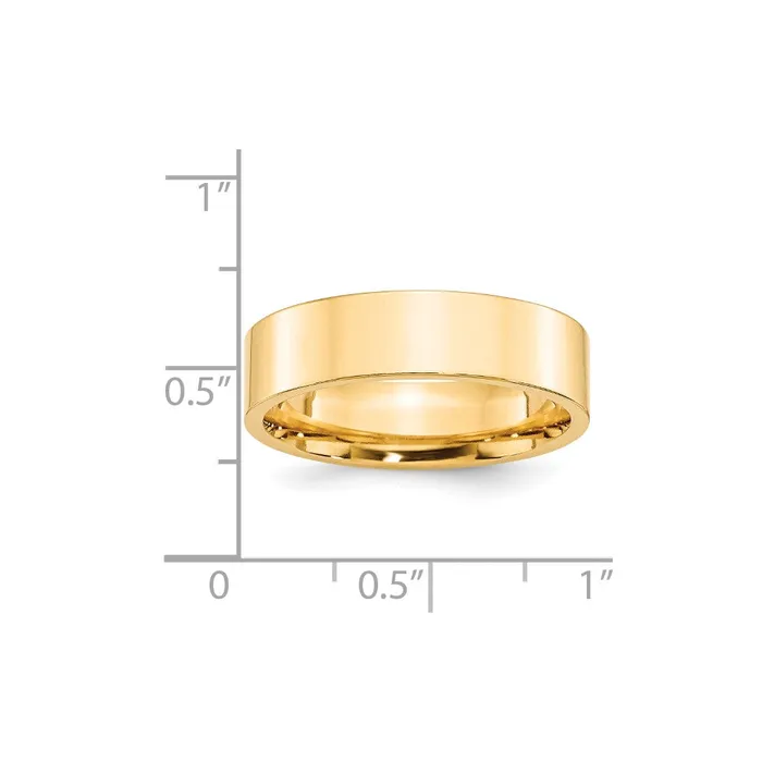 Solid 10K Yellow Gold 6mm Standard Flat Comfort Fit MensWomens Wedding Band Ring Size 11 Goldia Rings Solid 10K Yellow Gold 6mm Standard Flat Comfort Fit MensWomens Wedding Band Ring Size 11 Goldia Rings