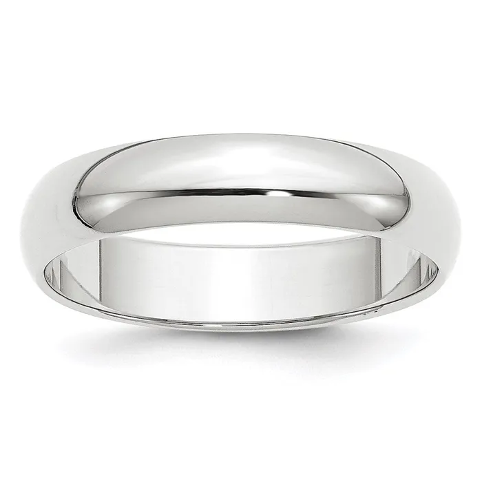 Solid 10K Yellow Gold White Gold 5mm HalfRound MensWomens Wedding Band Ring Size 65 Goldia Rings Solid 10K Yellow Gold White Gold 5mm HalfRound MensWomens Wedding Band Ring Size 65 Goldia Rings