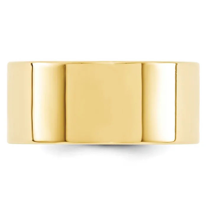 Solid 18K Yellow Gold 10mm Standard Flat Comfort Fit MensWomens Wedding Band Ring Size 125 Goldia Rings Solid 18K Yellow Gold 10mm Standard Flat Comfort Fit MensWomens Wedding Band Ring Size 125 Goldia Rings