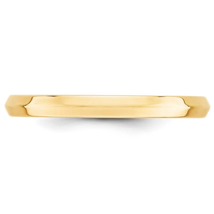 Solid 18K Yellow Gold 25mm Knife Edge Comfort Fit MensWomens Wedding Band Ring Size 115 Goldia Rings Solid 18K Yellow Gold 25mm Knife Edge Comfort Fit MensWomens Wedding Band Ring Size 115 Goldia Rings