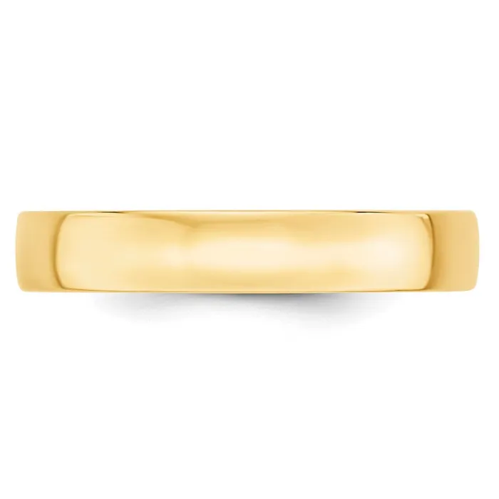 Solid 18K Yellow Gold 4mm Light Weight Comfort Fit MensWomens Wedding Band Ring Size 55 Goldia Rings Solid 18K Yellow Gold 4mm Light Weight Comfort Fit MensWomens Wedding Band Ring Size 55 Goldia Rings
