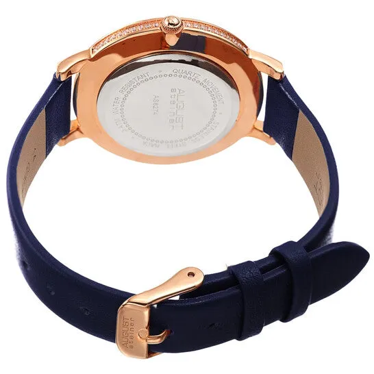 Watches JMS always Original August Steiner Quartz Crystal Black Dial Ladies Watch AS8274BU Watches JMS always Original August Steiner Quartz Crystal Black Dial Ladies Watch AS8274BU