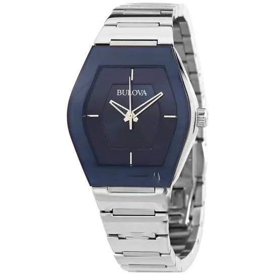 Watches JMS always Original Bulova Quartz Blue Dial Stainless Steel Ladies Watch 96L293 Watches JMS always Original Bulova Quartz Blue Dial Stainless Steel Ladies Watch 96L293