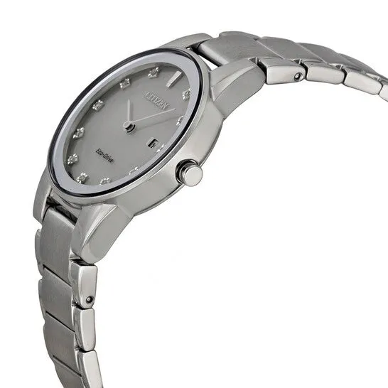 Watches JMS always Original Citizen Axiom Ecodrive Silver Dial Ladies Watch Ga105051b Watches JMS always Original Citizen Axiom Ecodrive Silver Dial Ladies Watch Ga105051b
