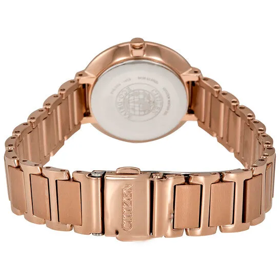 Watches JMS always Original Citizen Silhouette Crystal White Mother Of Pearl Dial Ladies Watch EM048354D Watches JMS always Original Citizen Silhouette Crystal White Mother Of Pearl Dial Ladies Watch EM048354D