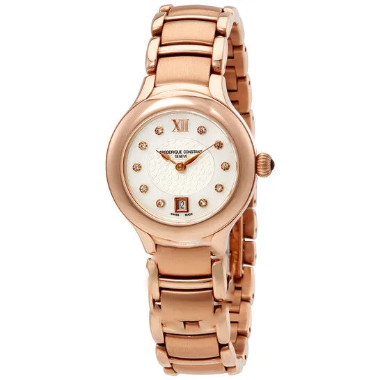 Watches JMS always Original Frederique Constant Delight White Dial Rose Goldplated Ladies Watch FC220WHD2ER4B Watches JMS always Original Frederique Constant Delight White Dial Rose Goldplated Ladies Watch FC220WHD2ER4B