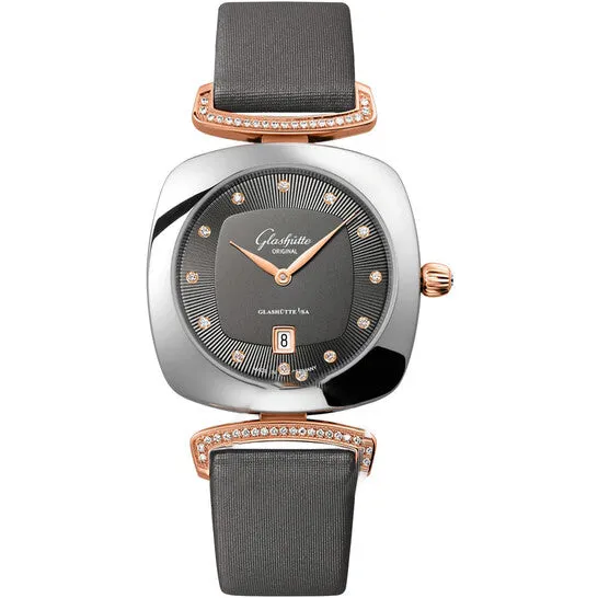 Watches JMS always Original Glashutte Pavonina Ruthenium Dial Ladies Diamond Watch 0301250602 Watches JMS always Original Glashutte Pavonina Ruthenium Dial Ladies Diamond Watch 0301250602