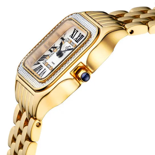 Watches JMS always Original GV2 by Gevril Milan Diamond Quartz White Dial Ladies Watch 12112B Watches JMS always Original GV2 by Gevril Milan Diamond Quartz White Dial Ladies Watch 12112B