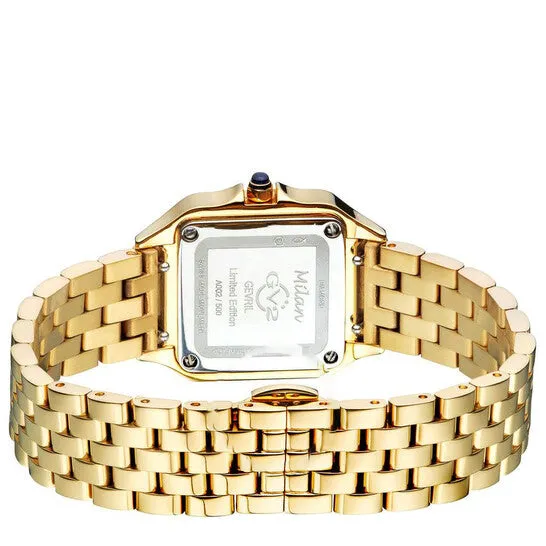 Watches JMS always Original GV2 by Gevril Milan Diamond Quartz White Dial Ladies Watch 12112B Watches JMS always Original GV2 by Gevril Milan Diamond Quartz White Dial Ladies Watch 12112B
