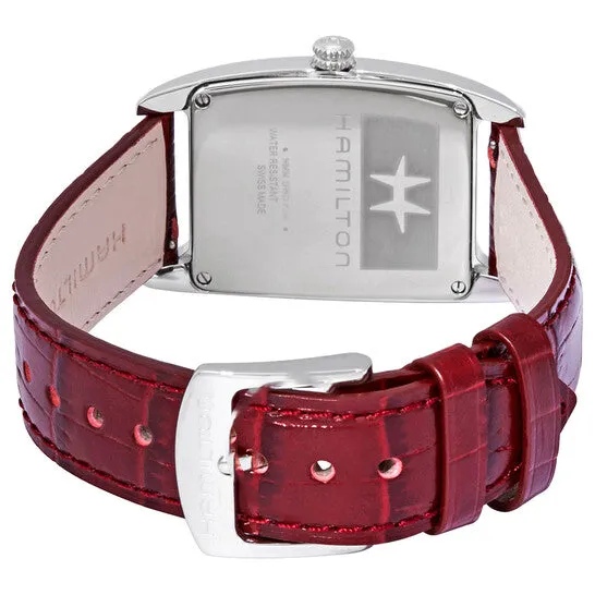 Watches JMS always Original Hamilton Boulton Silver Dial Red Leather Ladies Watch H13421811 Watches JMS always Original Hamilton Boulton Silver Dial Red Leather Ladies Watch H13421811