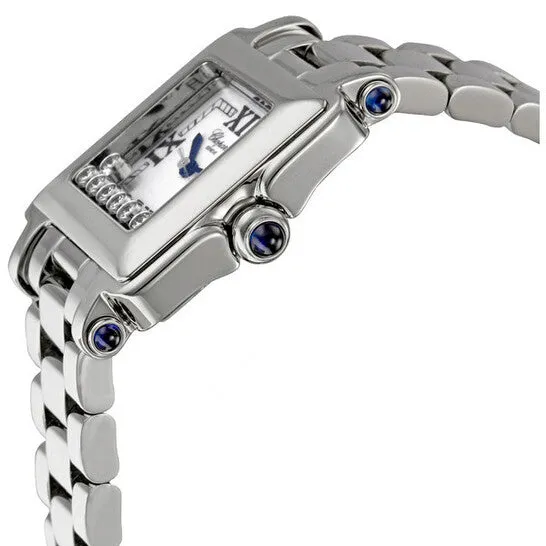 Watches JMS always Original Preowned Chopard Happy Sport Square White with 7 Floating Diamonds Dial Ladies Watch 2783493006 Watches JMS always Original Preowned Chopard Happy Sport Square White with 7 Floating Diamonds Dial Ladies Watch 2783493006