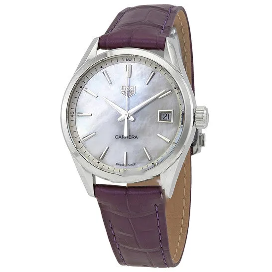 Watches JMS always Original Tag Heuer Carrera Quartz White Mother of Pearl Dial Ladies Watch WBK1311FC8261 Watches JMS always Original Tag Heuer Carrera Quartz White Mother of Pearl Dial Ladies Watch WBK1311FC8261