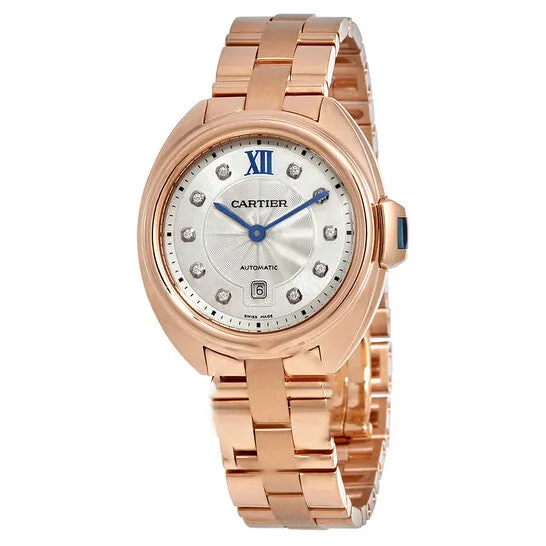 Watches Original Cartier Cle Automatic 18kt Rose Gold Ladies Watch WJCL0034 JMS always Watches Original Cartier Cle Automatic 18kt Rose Gold Ladies Watch WJCL0034 JMS always
