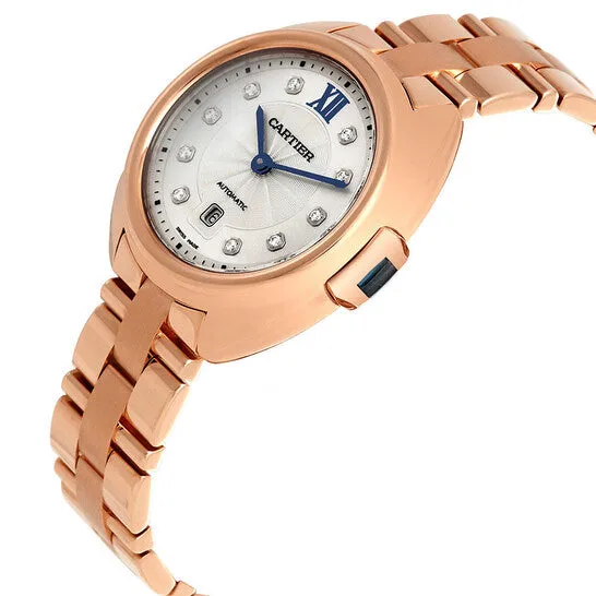 Watches Original Cartier Cle Automatic 18kt Rose Gold Ladies Watch WJCL0034 JMS always Watches Original Cartier Cle Automatic 18kt Rose Gold Ladies Watch WJCL0034 JMS always