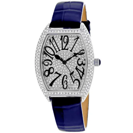 Watches Original Christian Van Sant Elegant Quartz Silver Dial Ladies Watch CV4821 JMS always Watches Original Christian Van Sant Elegant Quartz Silver Dial Ladies Watch CV4821 JMS always