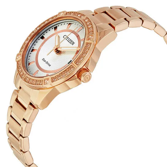 Watches Original Citizen Drive Silver Dial Ladies Watch FE606353A JMS always Watches Original Citizen Drive Silver Dial Ladies Watch FE606353A JMS always