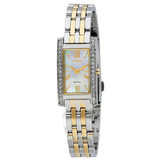 Watches Original Citizen Silhouette Crystal Mother of Pearl Dial Ladies Watch EX147451D JMS always Watches Original Citizen Silhouette Crystal Mother of Pearl Dial Ladies Watch EX147451D JMS always