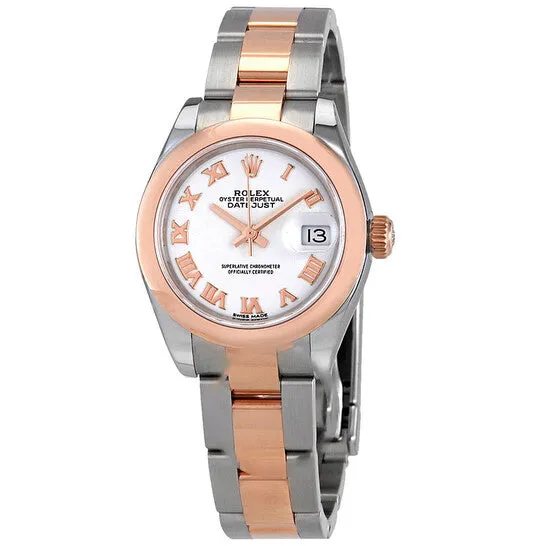 Watches Original Rolex LadyDatejust 28 White Dial Automatic Steel and 18kt Everose Gold Oyster Watch 279161WRO JMS always Watches Original Rolex LadyDatejust 28 White Dial Automatic Steel and 18kt Everose Gold Oyster Watch 279161WRO JMS always