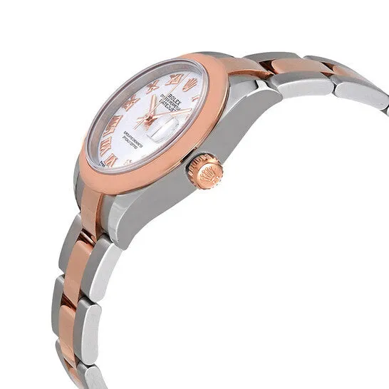 Watches Original Rolex LadyDatejust 28 White Dial Automatic Steel and 18kt Everose Gold Oyster Watch 279161WRO JMS always Watches Original Rolex LadyDatejust 28 White Dial Automatic Steel and 18kt Everose Gold Oyster Watch 279161WRO JMS always